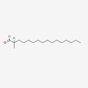 molecular formula C17H34O B3061131 2-Methylhexadecanal CAS No. 55019-46-0