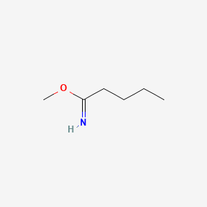molecular formula C6H13NO B3061150 甲基戊亚胺酸酯 CAS No. 57246-71-6
