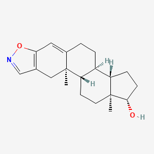 (17beta)-Androsta-2,4-dieno(2,3-d)isoxazol-17-ol