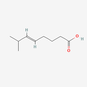 molecular formula C9H16O2 B3061181 反式-7-甲基-5-辛烯酸 CAS No. 61229-06-9