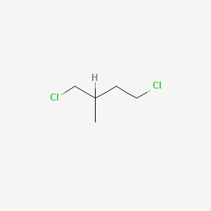 molecular formula C5H10Cl2 B3061187 1,4-Dichloro-2-methylbutane CAS No. 623-34-7