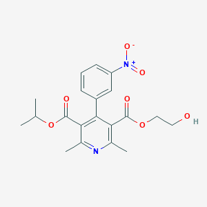 molecular formula C20H22N2O7 B3061280 Nimodipine (m3) CAS No. 82219-48-5