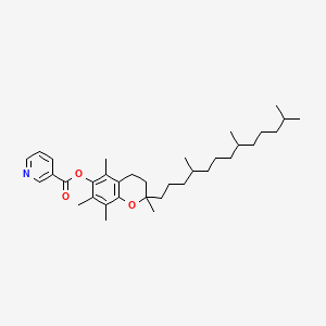 molecular formula C35H53NO3 B3061290 Vitamin E Nicotinate CAS No. 86362-36-9