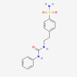 molecular formula C15H17N3O3S B3061345 T6CD4C8ZX8 CAS No. 10080-04-3