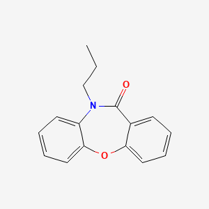 10-Propyl-dibenz(b,f)(1,4)oxazepin-11-(10H)-one