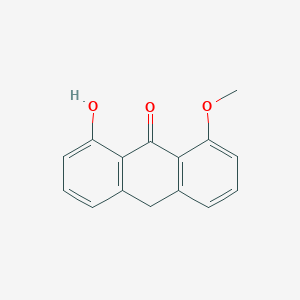 1-Hydroxy-8-methoxy-10H-anthracen-9-one