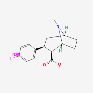 molecular formula C16H20INO2 B3061748 (iodo-125I)RTI-55 CAS No. 144275-73-0