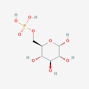 molecular formula C6H13O9P B3061909 alpha-D-Glucopyranose, 6-(dihydrogen phosphate) CAS No. 15209-11-7