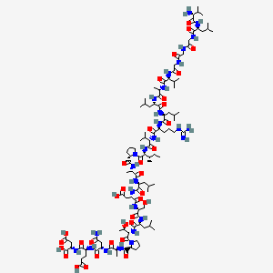 molecular formula C106H180N28O34 B3062130 DiaPep277 CAS No. 179822-83-4
