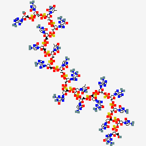 molecular formula C192H225N75O98P19S19-19 B3062174 Alicaforsen CAS No. 185229-68-9