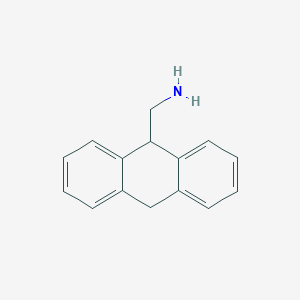 molecular formula C15H15N B3062311 9-Aminomethyl-9,10-dihydroanthracene CAS No. 22136-76-1