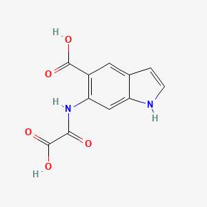 6-(Oxalyl-amino)-1H-indole-5-carboxylic acid