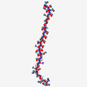 molecular formula C235H341N57O67 B3062396 Tifuvirtide CAS No. 251562-00-2