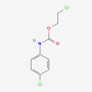 CARBANILIC ACID, p-CHLORO-, 2-CHLOROETHYL ESTER