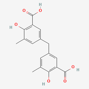 2,3-Cresotic acid, 5,5'-methylenedi-