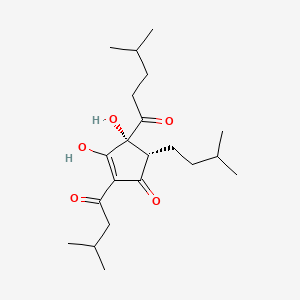 molecular formula C21H34O5 B3062444 UNII-3316O9T2FK CAS No. 26054-19-3