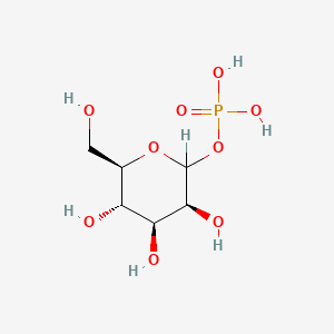molecular formula C6H13O9P B3062474 Mannose 1-phosphate CAS No. 27251-84-9