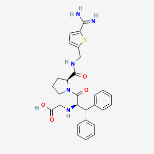 molecular formula C28H31N5O4S B3062492 LB30870 CAS No. 280780-95-2