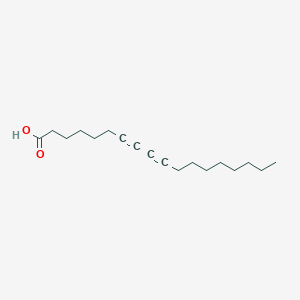 molecular formula C18H28O2 B3062591 7,9-Octadecadiynoic acid CAS No. 33128-25-5