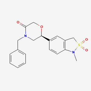 molecular formula C19H20N2O4S B3062650 CP-271485 CAS No. 35580-46-2