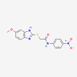 molecular formula C16H14N4O4S B3062661 AG-09/1 CAS No. 356776-32-4