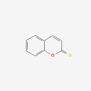 molecular formula C9H6OS B3062755 2H-1-Benzopyran-2-thione CAS No. 3986-98-9