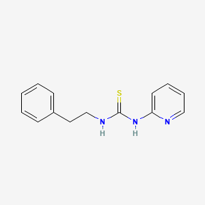 Thiourea, N-(2-phenylethyl)-N'-2-pyridinyl-