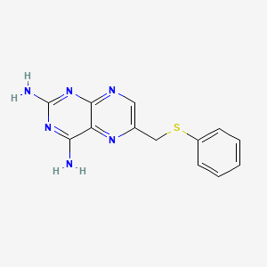 2,4-Pteridinediamine, 6-((phenylthio)methyl)-