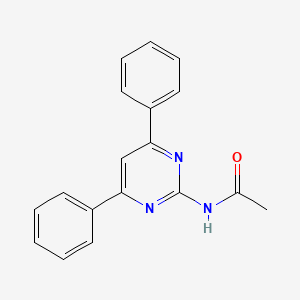 N-(4,5-diphenylpyrimidin-2-yl)acetamide
