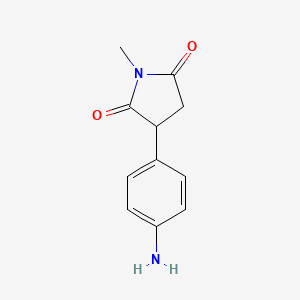 3-(4-Aminophenyl)-1-methylpyrrolidine-2,5-dione