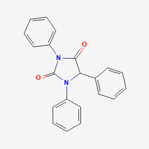 molecular formula C21H16N2O2 B3063212 1,3,5-Triphenylimidazoline-2,4-dione CAS No. 61505-60-0
