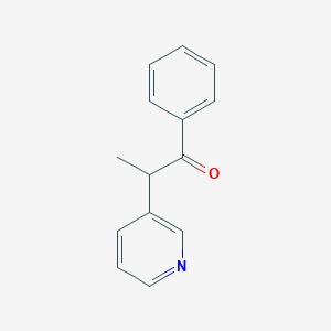 1-Phenyl-2-pyridin-3-yl-propan-1-one