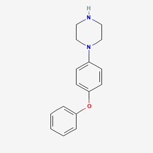 molecular formula C16H18N2O B3063241 1-(4-Phenoxyphenyl)piperazine CAS No. 62755-61-7