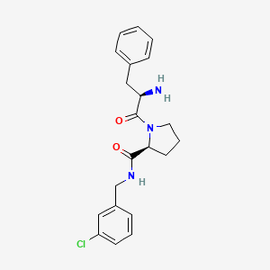 D-Phenylalanyl-N-(3-Chlorobenzyl)-L-Prolinamide