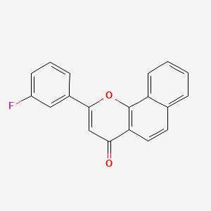 molecular formula C19H11FO2 B3063354 WI1RND3FG4 CAS No. 652138-30-2