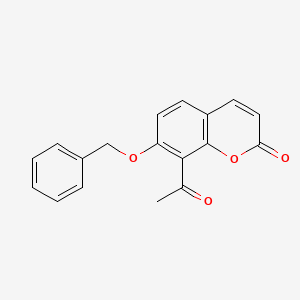 molecular formula C18H14O4 B3063376 4SJE4EN2VV CAS No. 65535-49-1