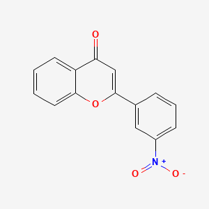 molecular formula C15H9NO4 B3063553 2-(3-nitrophenyl)-4h-chromen-4-one CAS No. 70460-19-4