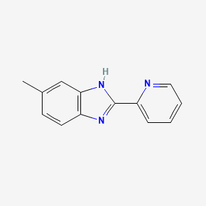 molecular formula C13H11N3 B3063653 ecMetAP-IN-1 CAS No. 7471-12-7