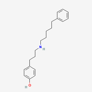 4-[3-(5-Phenyl-pentylamino)-propyl]-phenol