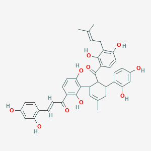 molecular formula C40H38O10 B3063988 kuwanon J CAS No. 83709-26-6