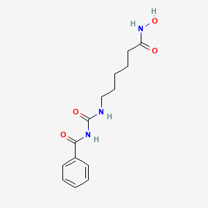 molecular formula C14H19N3O4 B3064039 UNII-2OJV8MB11B CAS No. 851365-34-9