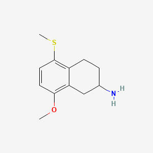 molecular formula C12H17NOS B3064089 SKF 89748 CAS No. 86287-13-0