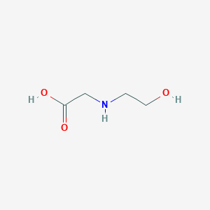 molecular formula C4H9NO3 B030641 N-(2-羟乙基)甘氨酸 CAS No. 5835-28-9