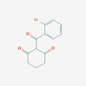 molecular formula C13H11BrO3 B3064178 E8IPS7YPN2 CAS No. 88562-08-7