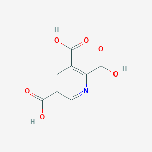 molecular formula C8H5NO6 B3064522 Pyridine-2,3,5-tricarboxylic acid CAS No. 116668-76-9