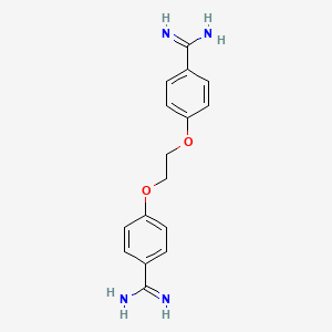 4,4'-(1,2-Ethanediylbis(oxy))bis-benzenecarboximidamide