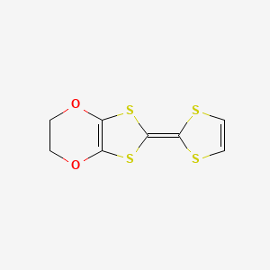 1,3-Dithiolo[4,5-b][1,4]dioxin, 2-(1,3-dithiol-2-ylidene)-5,6-dihydro-