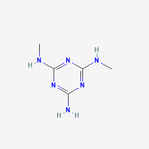 1,3,5-Triazine-2,4,6-triamine, N,N'-dimethyl-