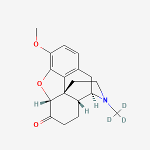 molecular formula C18H21NO3 B3064616 Hydrocodone-d3 CAS No. 136765-36-1