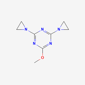 s-Triazine, 2,4-bis(1-aziridinyl)-6-methoxy-
